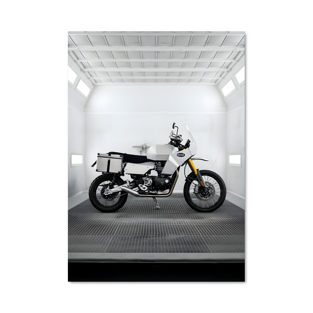Poster Moto Épure – affiche Triumph